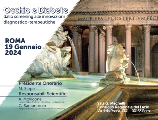 Occhio e Diabete: dallo Screening alle innovazioni diagnostiche e terapeutiche